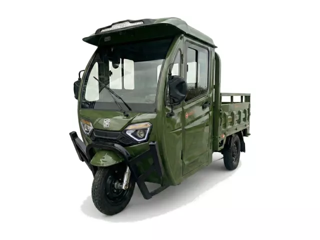 Triciclu electric AMR PLUS cu cabina