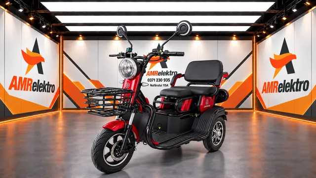 Triciclu electric AMR GO RIDE